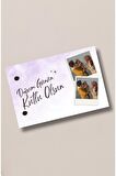 Kişiye Özel Flipbook Mor Doğum Günü Fotoğraf Albümü (10x15 cm )